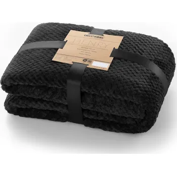deka Deka z mikrovlákna DecoKing Toby černá, velikost 150x200
