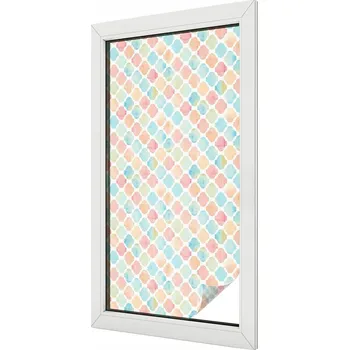 Okenní dekorace Hotová mléčná Fólie 100 x 50 cm