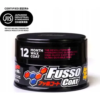 Autovosk SOFT99 Fusso Coat 12 Months Dark Vosk pro tmavé laky 200g
