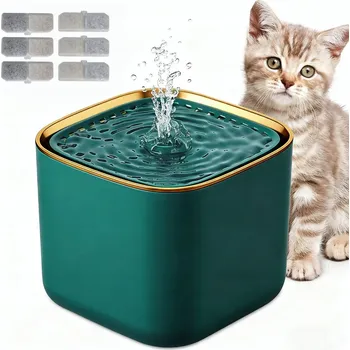 Miska pro psa Automatické Pítko Fontána na Vodu pro kočky a Psy, Miska, Tiché Pítko + Filtr