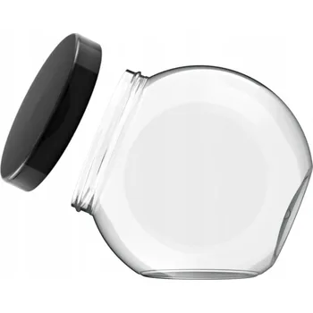 Zavařovací sklenice Nádoba Zavařovací Sklenice 1L 1000 ml POTRAVINÁŘSKÁ NA SUŠENKY