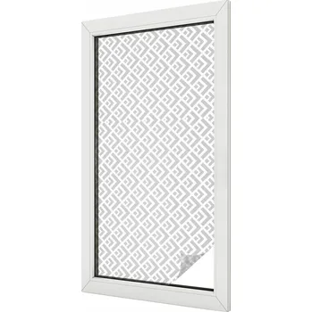 Okenní dekorace Hotová mléčná Fólie 100 x 50 cm