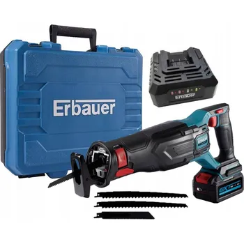 Pila ocaska Akumulátorová Pila ocaska Erbauer + 4Ah AKUMULÁTOR + nabíječka + kufr