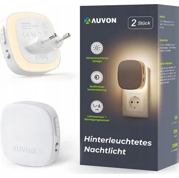 Lampička Noční lampa Auvon bílá