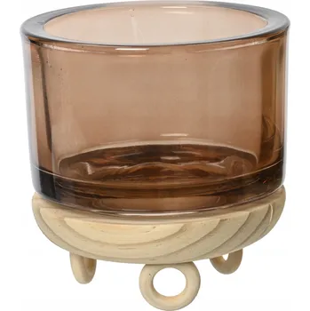 Svícen Sklo svícen Kaemingk 9,5 cm