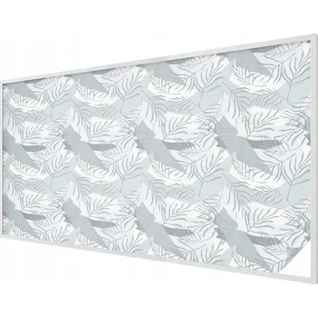 Okenní dekorace Fólie okenní Samolepicí mléčná dekorativní s motivem jemných listů 200x116 cm