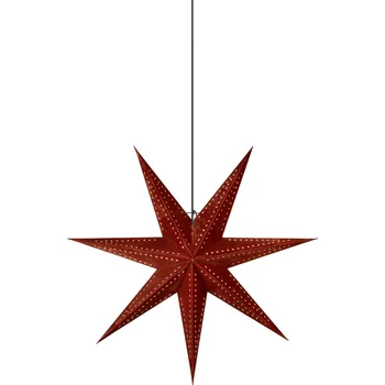 Vánoční dekorace Markslöjd Embla hnědá závěsná hvězda 75 cm