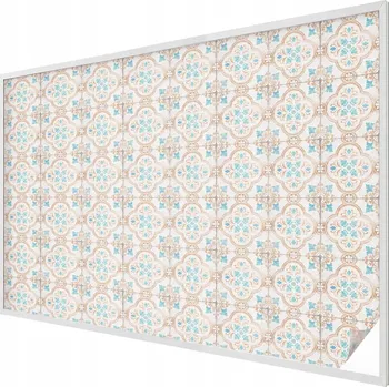 Okenní dekorace Fólie Samolepicí okenní mléčná matná fólie, dekorativní akvarely, 200x146 cm