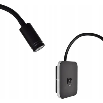 Nástěnné svítidlo Nástěnné svítidlo Milagro černé, integrovaný LED zdroj 8 W