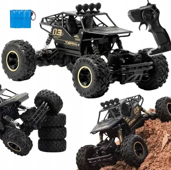 RC model auta VELKÉ AUTO NA DÁLKOVÉ OVLÁDÁNÍ RC METAL TERÉNNÍ POHON 4X4 1:16