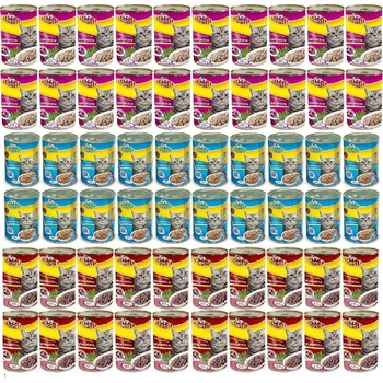 Krmivo pro kočku BASIL Krmivo mokrá pro kočky Losos 415g