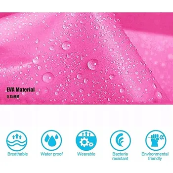 2 BALENÍ PLÁŠTĚNKA PONČO OPAKOVANĚ POUŽITELNÁ LEHKÁ