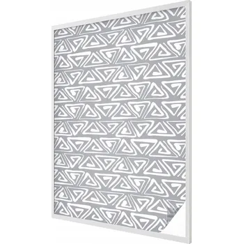 Okenní dekorace Fólie Dekorativní Mléčná na Skla Oken Výloh Geometrický Minimalismus 100x146 cm