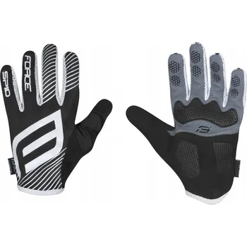 Chránič rukou Force Rukavice Mtb Spid letní bez zapínání černé 2XL