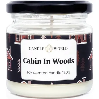 Svíčka Sójová vonná svíčka Cabin In Woods Candle World