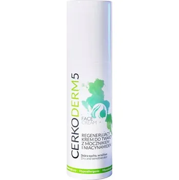 Pleťový krém Cerkoderm 5 regenerační krém na obličej pro suchou a citlivou pleť 50 ml