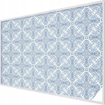 Okenní dekorace Dekorativní Fólie s motivem na okno Modré dlaždice 200x146