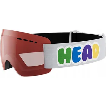 Head Lyžařské brýle unisex Solar Jr Red 395644 červené