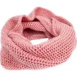 Mareb Hřejivý pletený dámský nákrčník – Růžová