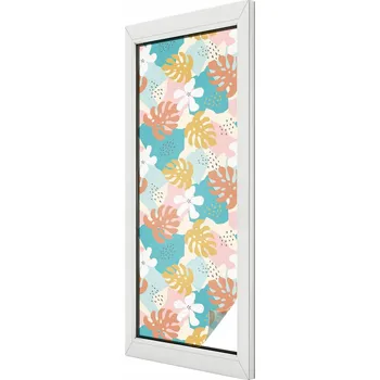 Okenní dekorace Hotová mléčná Fólie 146 x 50 cm