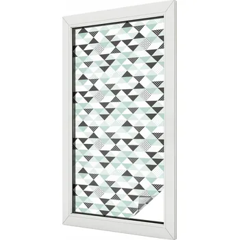 Okenní dekorace Hotová mléčná Fólie 100 x 50 cm