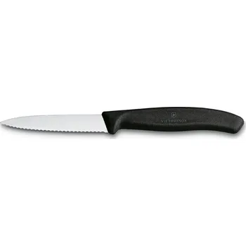 Kuchyňský nůž Victorinox nůž na zeleninu černý 6.7633 (8 cm)