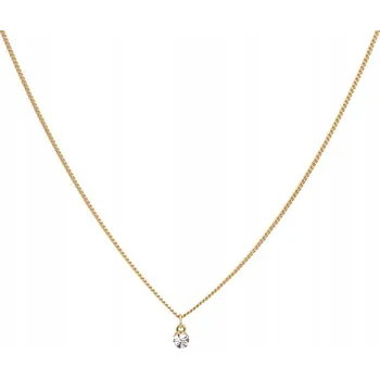 Náhrdelník Náhrdelník s drobným křišťálem SWAROVSKI, pozlaceno 24K