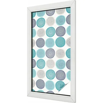 Okenní dekorace Hotová mléčná Fólie 100 x 50 cm