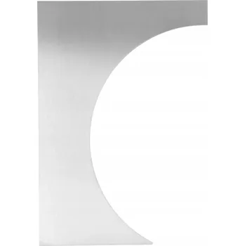 Kuchyňská stěrka OBAL NA VYHLAZENÍ ŠKRABKY STĚRKA HŘEBEN NA HMOTU DORTŮ OCELOVÝ