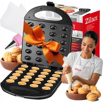 Toustovač Toustovač na pečení cookies/ořechů na sušenky Zilan ZLN2816 1600 W černý