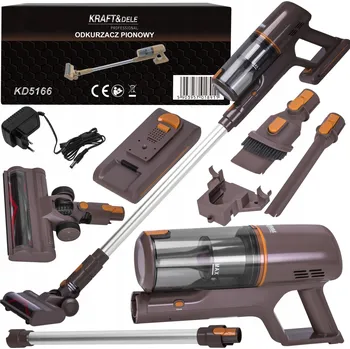 Vysavač Tyčový Vysavač Bezdrátový 25,2 V 2200 mAh Lehký Mobilní Kraft