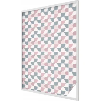 Okenní dekorace Mléčná dýha Fólie na okno Balkon Sklo Pastelové 100x146