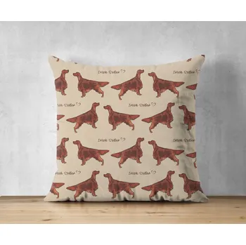 Dekorativní polštářek Poszewka na polštář se psem BICHON FRISE