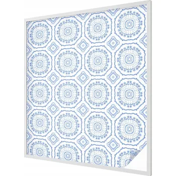 Okenní dekorace Hotová mléčná Fólie 116 x 100 cm