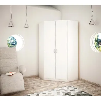 Šatní skříň Zogix ZORICA 106 cm bílá