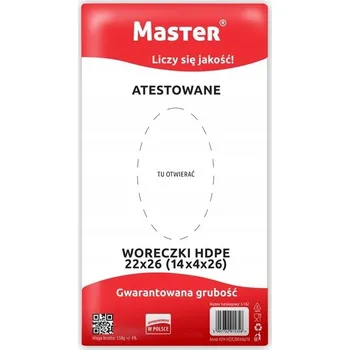 Pytle na odpadky HDPE sáčky 14/26 (800 ks) potravinářské svačinové