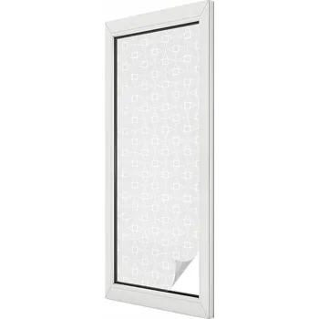 Okenní dekorace Hotová mléčná Fólie 146 x 50 cm