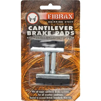 Příslušenství pro čtečku elektronické knihy VÝPRODEJ - Brzdové špalky Fibrax ASH501R, černé, Cantilever, s čepem, 50 mm