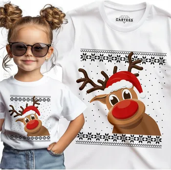 Chlapecké tričko DĚTSKÉ VÁNOČNÍ TRIČKO SOB DÁREK K VÁNOCŮM