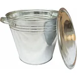 Vědro-nádoba na popel 32 l s pokličkou pozink