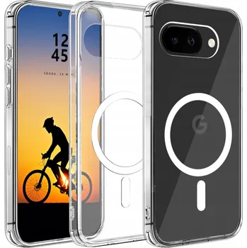 Pouzdro na mobilní telefon Zadní Kryt WWW pro Google Pixel 9a bezbarvý