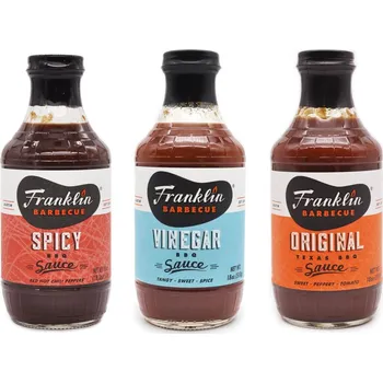 Omáčka BBQ omáčky Franklin Barbecue 3 ks