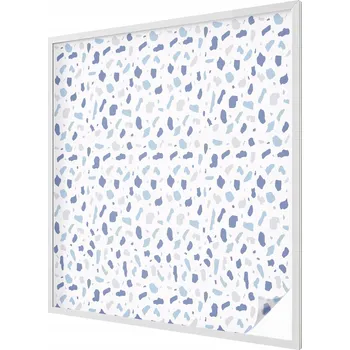 Okenní dekorace Mléčná dýha Fólie na okno Balkon Sklo Modré 100x116