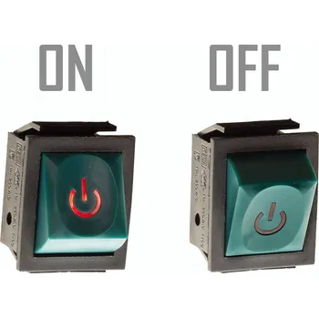 vypínač Kolébkový přepínač (Rocker)