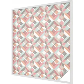 Okenní dekorace Hotová mléčná Fólie 116 x 100 cm