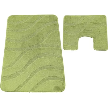 Koberec Sada koupelnových koberečků Montana Symphony Green