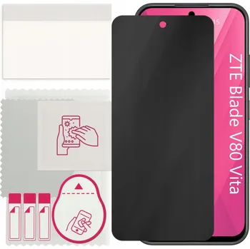 Pouzdro na mobilní telefon Fólie s ochranou soukromí pro ZTE Blade V80 Vita, PRIVACY