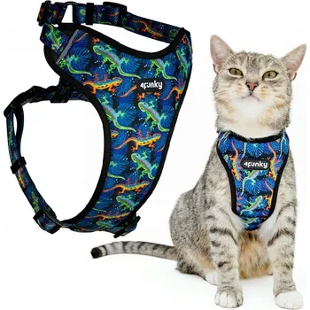 Postroj pro psa Postroj typu guard comfort Wild Gecko | 4Funky | Nastavitelný pro malého psa XS