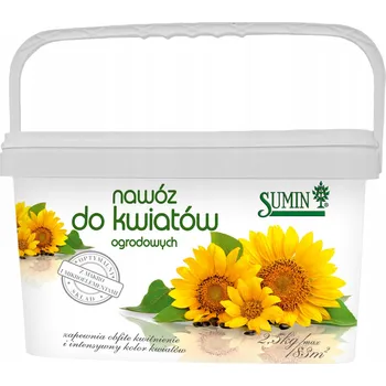 Hnojivo Vícesložkové hnojivo pro zahradní květiny Sumin granulát 2,5 kg