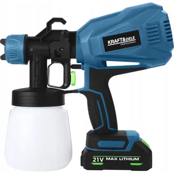 Stříkací pistole Stříkací pistole Kraft&Dele KD5481 + akumulátor 21 V 3.0 Ah